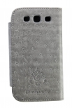 Commander кожен калъф за Samsung i9300 Galaxy S3 Сив